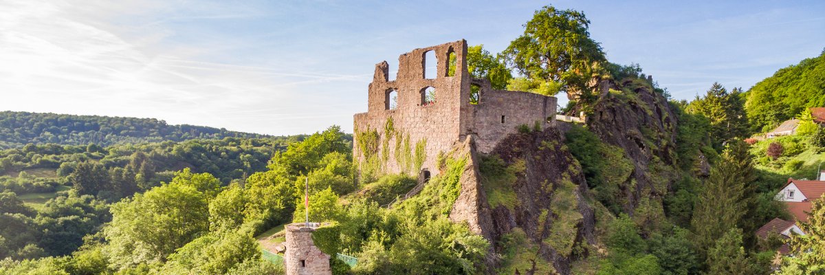 Falkenstein castle ruin Falkenstein castle ruin